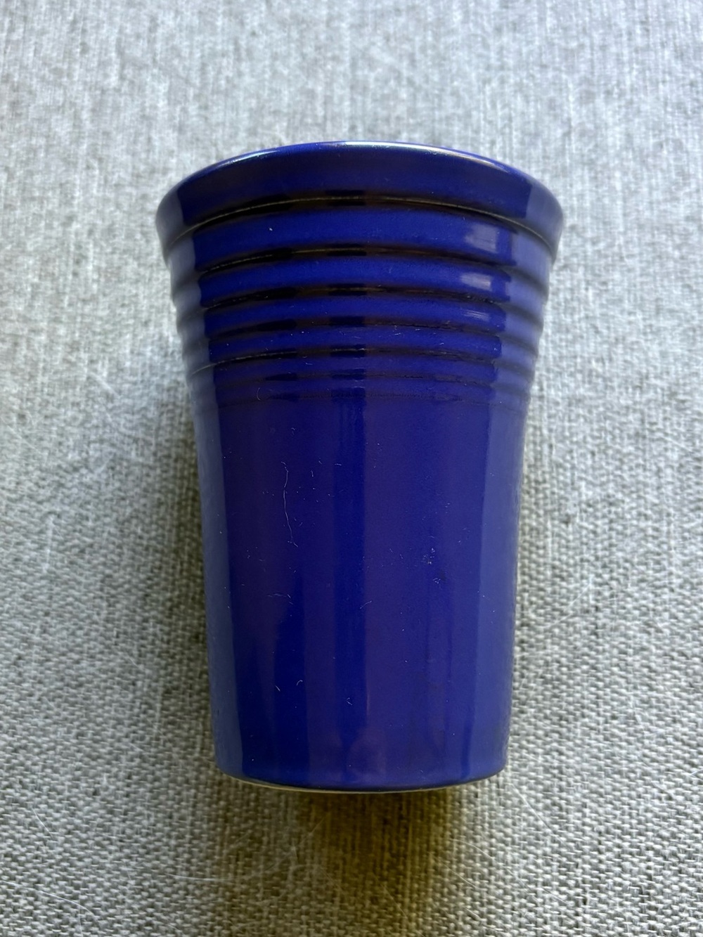 Fiesta HLC USA Cobalt Blue Water Glass